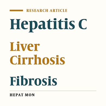 Non-Invasive Prediction of Hepatic Fibrosis in Patients With Chronic HCV Based on the Routine Pre-Treatment Workup