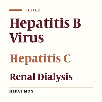 Viral Hepatitis and HIV Infection in Hemodialysis Patients