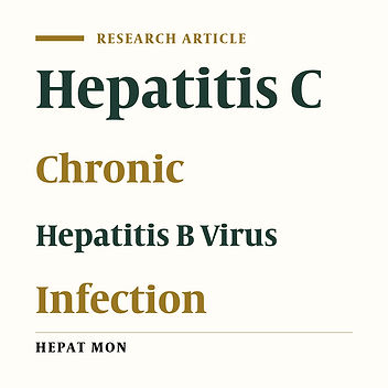 Occult Hepatitis B Virus Infection in Patients With Chronic Hepatitis C Treated With Antiviral Therapy
