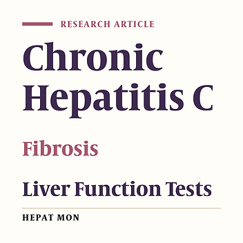 A Comparative Study of Non-Invasive Methods for Fibrosis Assessment in Chronic HCV Infection