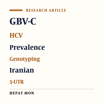 Genotyping and Infection Rate of GBV-C among Iranian HCV- Infected Patients