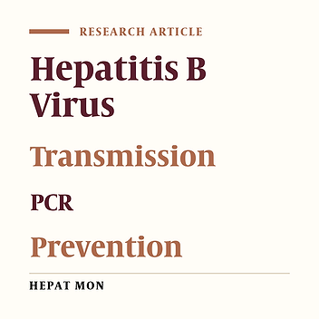 Detection of Hepatitis B Virus in Used Razor Blades by PCR