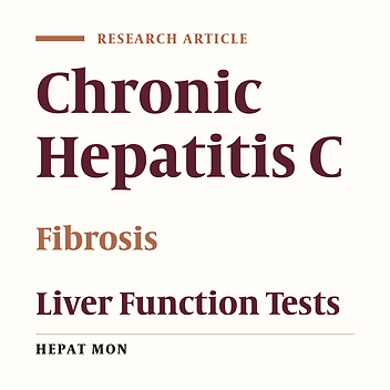 A Comparative Study of Non-Invasive Methods for Fibrosis Assessment in Chronic HCV Infection