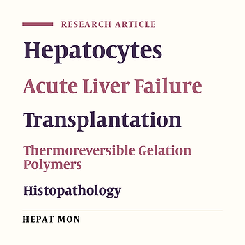 Intraperitoneal Transplantation of Hepatocytes Embedded in Thermoreversible Gelation Polymer (Mebiol Gel) in Acute Liver Failure Rat Model