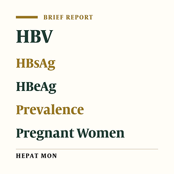 Seroprevalence of Hepatitis B Virus among Pregnant Women in Northern Turkey