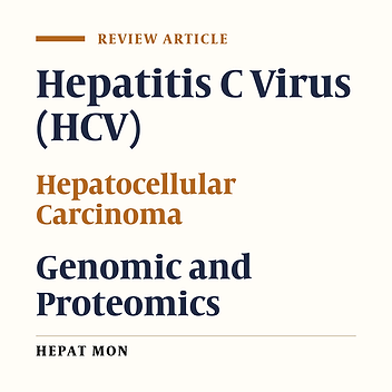 Molecular Aspects of Hepatocellular Carcinoma Caused by Hepatitis C Virus
