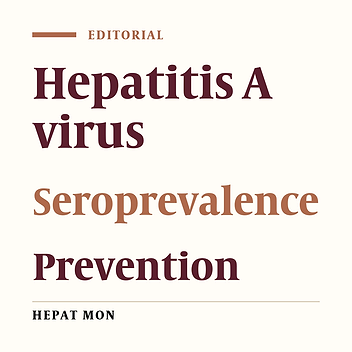 Hepatitis A virus infection: Is it an important hazard to public health?