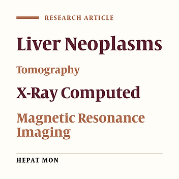 Solitary Necrotic Nodules of the Liver: Histology and Diagnosis With CT and MRI