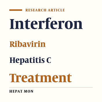 Combination Therapy of Interferon-alpha (PDferon B®) and Ribavirin for Chronic Hepatitis C