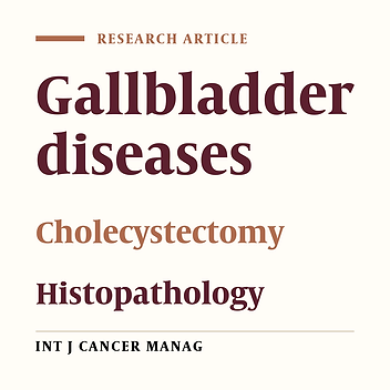 Histopathologic Features of 1000 Cholecystectomy Specimens