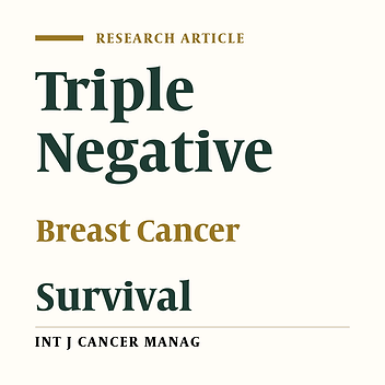 Triple Negative Breast Cancer in Iranian Women: Clinical Profile and Survival Study