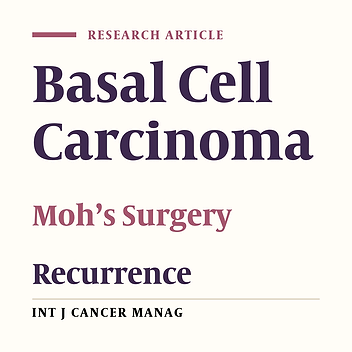 Recurrence of Basal Cell Carcinoma After Mohs Micrographic Surgery: A 4-Year Retrospective Analysis