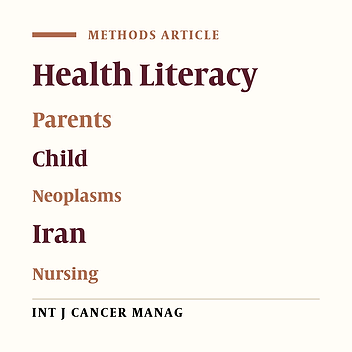 Development of a Health Literacy Program for Parents of Children with Cancer: A Mixed-Methods Study Protocol