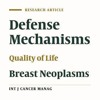 Relationship Between Defense Mechanisms and the Quality of Life in Women With Breast Cancer