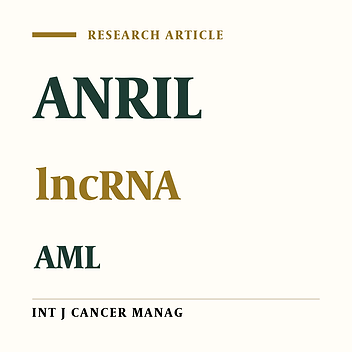 Association of ANRIL Gene Polymorphisms with Acute Myeloid Leukemia in an Iranian Population
