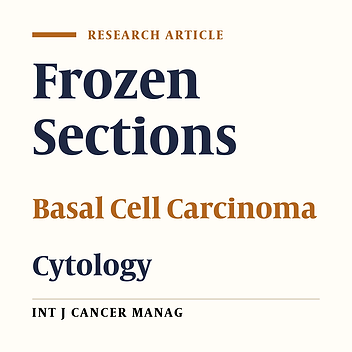 A Diagnostic Accuracy Comparison Between Tzanck Smear Test and Frozen Section Examination in Basal Cell Carcinoma