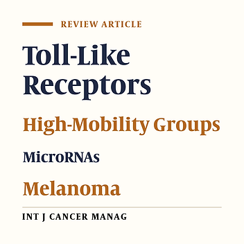 Association of Toll-like Receptors and High-mobility Group Proteins with MicroRNAs in Melanoma