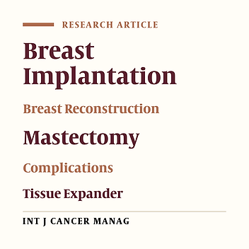 Immediate Single Stage Implant-based Breast Reconstruction with or Without TIGR Mesh in Iranian Patients Undergoing Mastectomy: A Quasi-experimental Study
