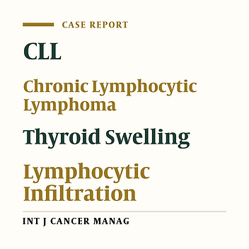 Secondary Thyroid Lymphoma Due to Chronic Lymphocytic Leukaemia (CLL)