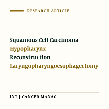 Ten-Year Experience of Reconstructive Techniques After Resection of Hypopharyngeal Squamous Cell Carcinoma (SCC): Changing Trend from Gastric Pull up to Free Flaps