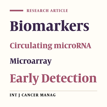 Downregulation of Plasma MiR-142-3p and MiR-26a-5p in Patients With Colorectal Carcinoma