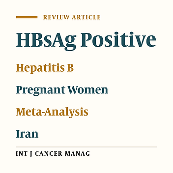 Prevalence of Hepatitis B Virus infection among Pregnant Women in Iran: A Systematic Review and Meta-analysis