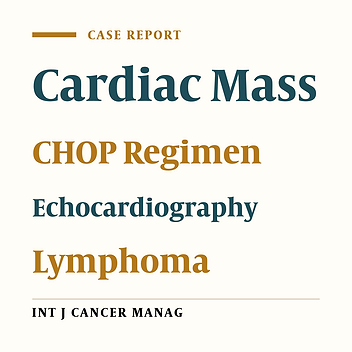 Cardiac Involvement in Non-Hodgkin Lymphoma, an Incidental Large Atrial Mass: A Case Report
