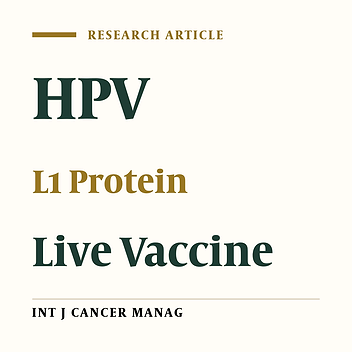 A Live Vector Expressing HPV16 L1 Generates an Adjuvant-Induced Antibody Response In-vivo
