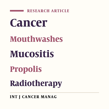 Preventing and Therapeutic Effect of Propolis in Radiotherapy Induced Mucositis of Head and Neck Cancers: A Triple-Blind, Randomized, Placebo-Controlled Trial