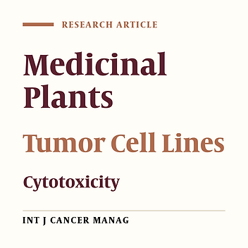An Investigation of the Growth Inhibitory Capacity of Several Medicinal Plants From Iran on Tumor Cell Lines