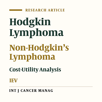 Cost-Utility Analysis of IEV Drug Regimen Versus ESHAP Drug Regimen for the Patients With Relapsed and Refractory Hodgkin and Non-Hodgkin’s Lymphoma in Iran