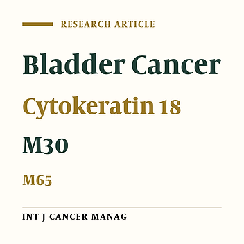 Circulating Levels of M30 and M65 Molecules in Transitional Cell Carcinoma of the Bladder and Their Relation to Tumor Progression