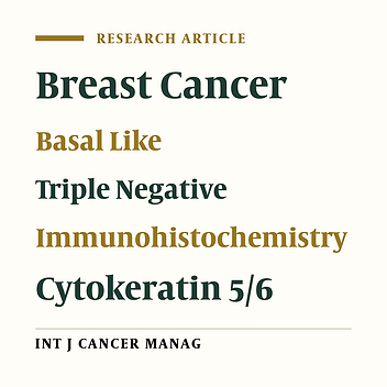 A Survey in the Basal Like Breast Carcinoma Phenotype in North East of Iran