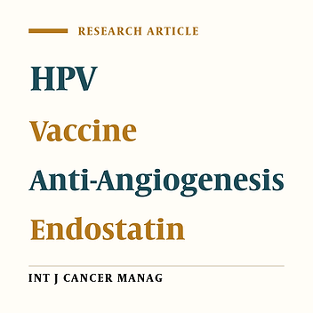 Co-Administration of Anti-Angiogenic Peptide and DNA Vaccine in Cervical Cancer Tumor Model