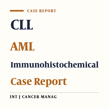 Simultaneous Occurrence of B-Cell Lymphocytic Leukemia and Acute Myeloid Leukemia in an Elderly Female Patient