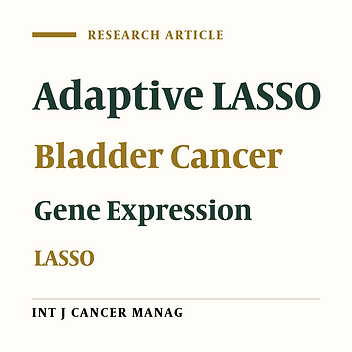 The Role of 22 Genes Expression in Bladder Cancer by Adaptive LASSO