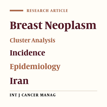 Spatial Clustering of Breast Cancer: An Epidemiological Analysis of Iranian Women