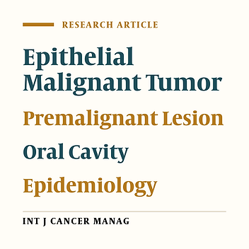 The Epidemiological Pattern of Premalignant and Malignant Epithelial Lesions in Northeast of Iran: A 43-Year Evaluation