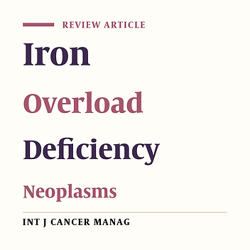 The Dual Nature of Iron in Relation to Cancer: A Review