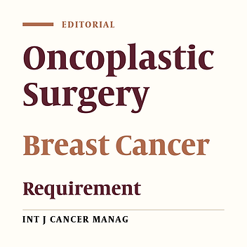 Cover image of the article: Oncoplastic Breast Surgery; Is It Possible to Perform It in Every Medical Center?
