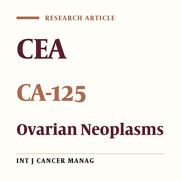 The Diagnostic Value of Serum CEA, CA-125, and ROMA Index in Low-Grade Serous Ovarian Cancer