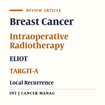 Pros and Cons of Intraoperative Radiotherapy: Comparison of Two Clinical Trials in Breast Cancer Management