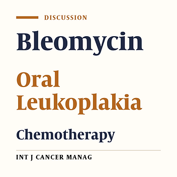Bleomycin Chemotherapy for Oral Leukoplakia