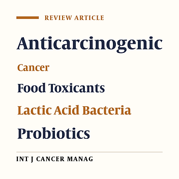 Potential Anticarcinogenic Effects of Lactic Acid Bacteria and Probiotics in Detoxification of Process-Induced Food Toxicants