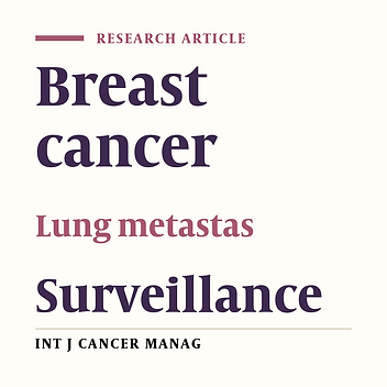 The Effect of Surveillance on the Outcome of Breast Cancer Patients