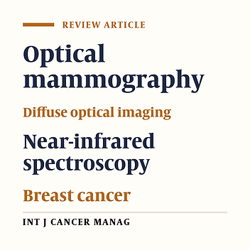 A Systematic Review of the Effects of Diffuse Optical Imaging in Breast Diseases