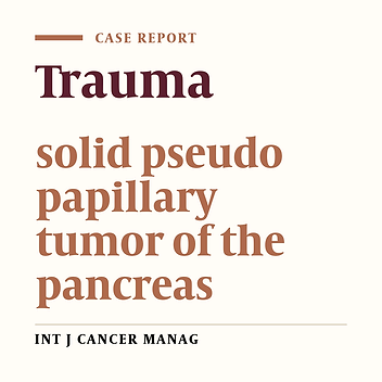 Acute post-traumatic presentation of a solid pseudo papillary tumor of pancreas: A case report