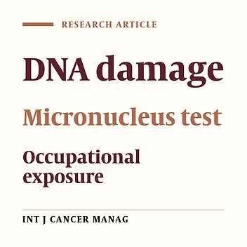 Assessment of Genotoxicity Among Rubber Industry Workers Occupationally Exposed to Toxic Agents Using Micronucleus Assay