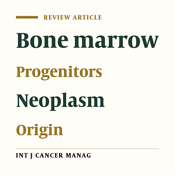 Could Cancer Initiate From Bone Marrow Progenitors?