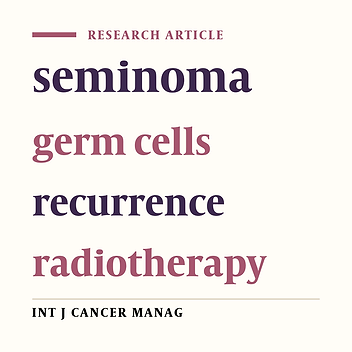 Stage I seminoma recurrences in patients admitted to radiotherapy clinic of Shohada hospital between 1991 and 2002